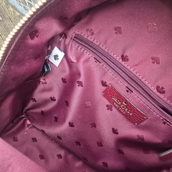 Kate Spade Jackson Forest Pink and White Floral Backpack main image 6